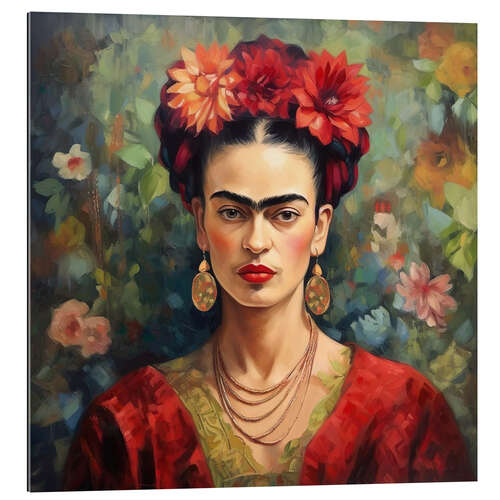 Galleritryk Frida Kahlo Vintage