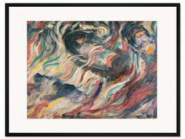 Gerahmter Kunstdruck Seelenzustände 1910 - Die Abschiede I