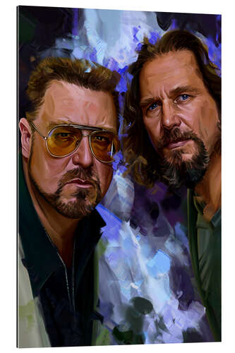 Galleritryck The Dude and Walter - The Big Lebowski