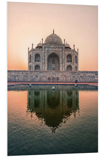 Bilde på skumplate Taj Mahal Reflection