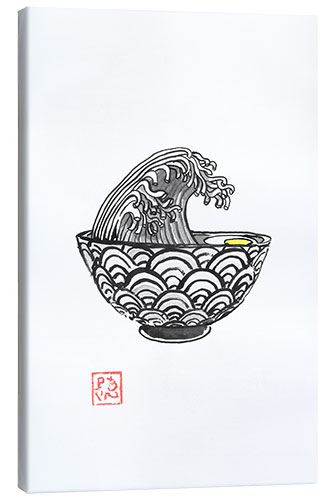 Canvas print Ramen Wave