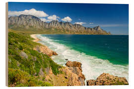 Tableau en bois Bullet Bay, South Africa