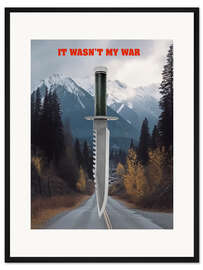 Gerahmter Kunstdruck John Rambo - First Blood