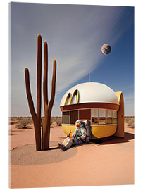 Acrylic print Lunch on Mars - Dikhotomy