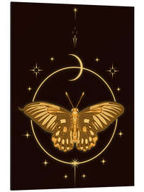 Magnettafel Mystischer Schmetterling