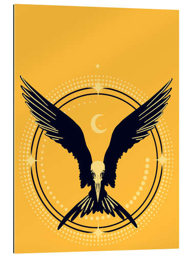 Cuadro de plexi-alu Raven Amulet