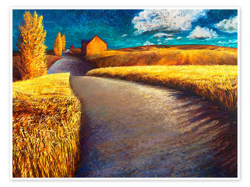 Plakat Wheat Path