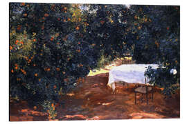 Magnettafel Der Pfad im Orangenhain, Alcira