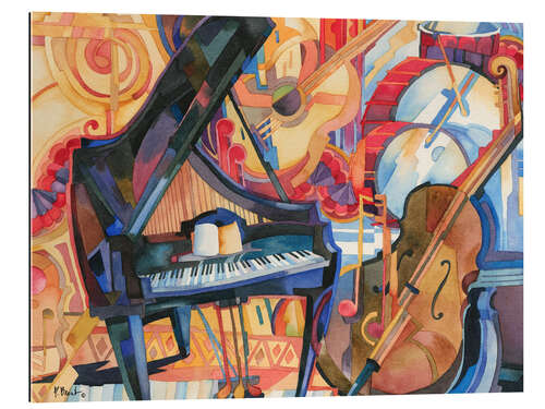 Galleriprint Big City Music Piano