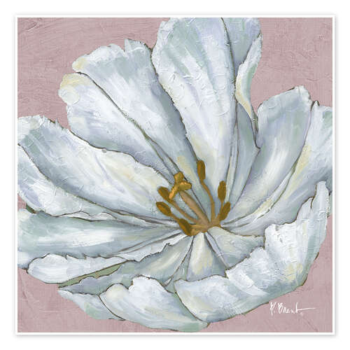 Poster White Bloom II