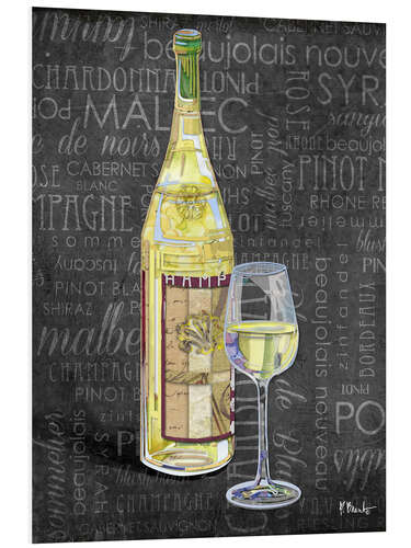 PVC print Sundried Wine