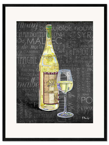 Framed art print Sundried Wine