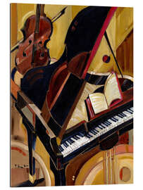 Gallery print Abstract Piano