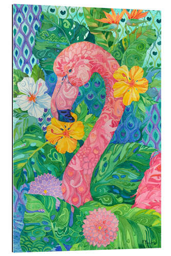 Gallery print Bohemian Flamingo