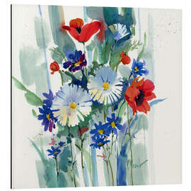 Magnettafel Red, White &amp; Blue Bouquet