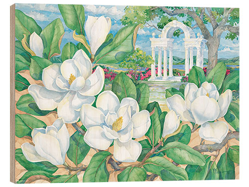 Tableau en bois Magnolia Gazebo