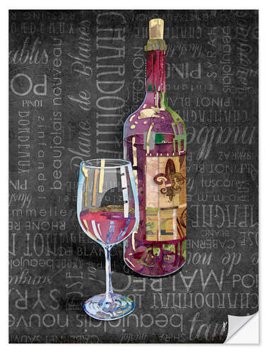 Naklejka na ścianę Chianti Wine