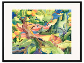 Gerahmter Kunstdruck Mango Bay I