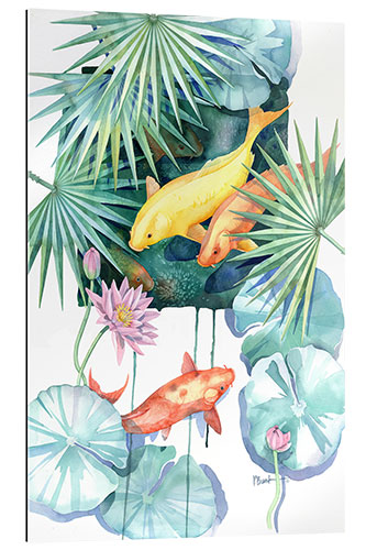 Gallery print Koi Fish in a Tropical Pool