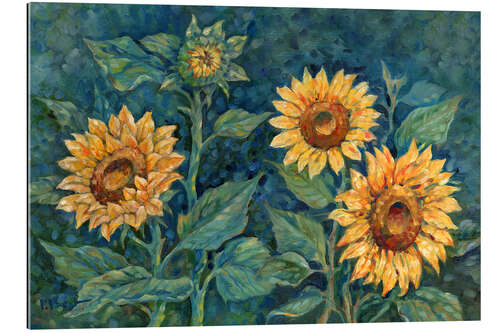 Gallery print Impressions of Sunflowers III