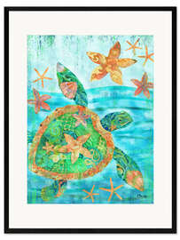 Framed art print Nassau Turtle