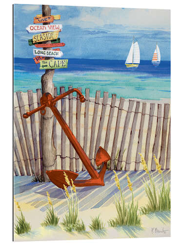 Gallery print Beach Signs Anchor