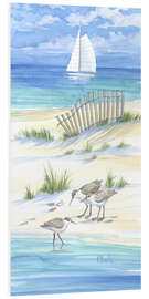 Foam board print Sand Plover