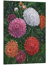 Magnettafel Impressions of Dahlias