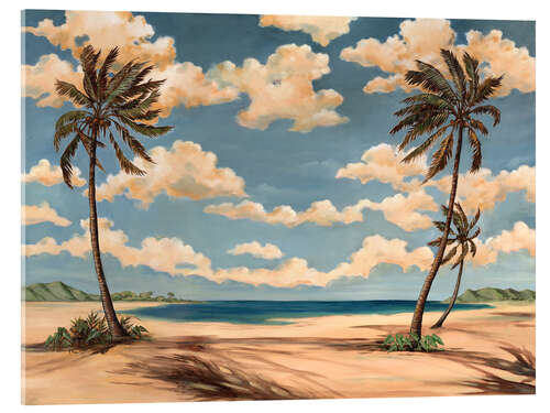 Quadro em acrílico Palm Breeze