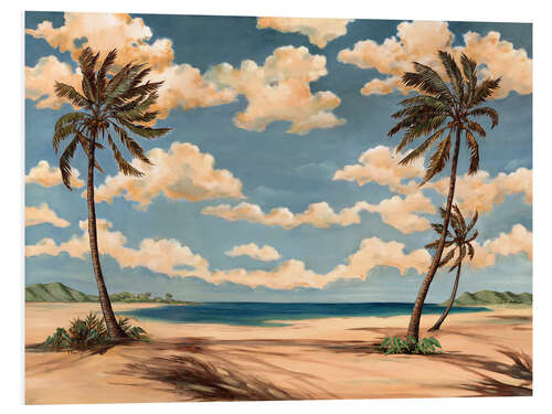 Foam board print Palm Breeze