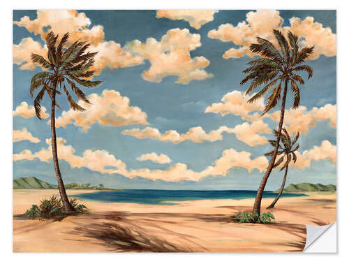 Wandsticker Palm Breeze