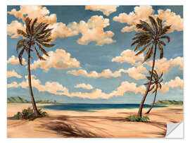 Wandsticker Palm Breeze