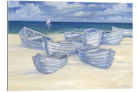 Tableau en plexi-alu Blanco Beach I