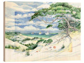 Hout print Bay Dunes