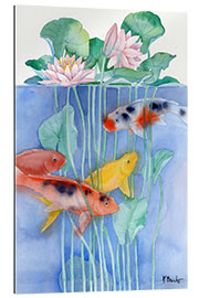 Gallery print Koi Lilies