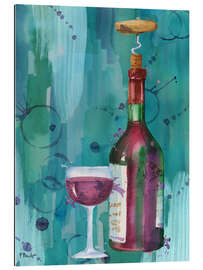 Tableau en plexi-alu Astoria Wine II