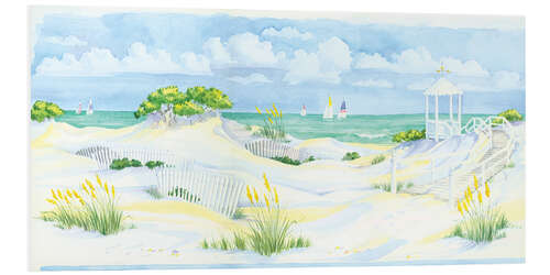 Foam board print Topsail Hill