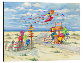 Magnettafel Drachenkiosk im Wind I