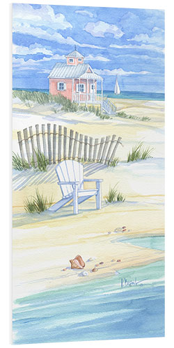 Foam board print Beach House