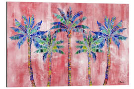 Magnettafel Tahiti Palm Sunset I