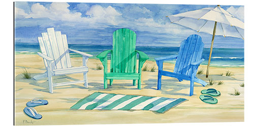 Gallery print Lounge Chairs on Grayton Beach