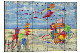 Foam board print Kite Kiosk in the Wind II