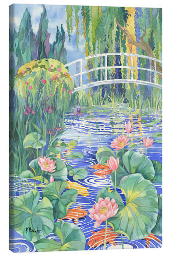 Canvas print Lily Bridge