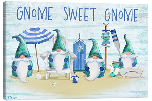 Canvas-taulu Coastal Gnomes