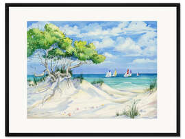 Gerahmter Kunstdruck Seagrove Beach