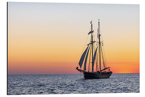 Cuadro de aluminio Sail Ship on the Baltic Sea I