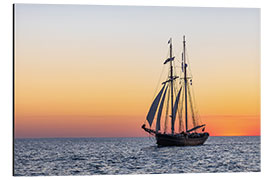 Aluminium print Sail Ship on the Baltic Sea I