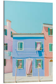 Magnettafel Rosa Vorhänge