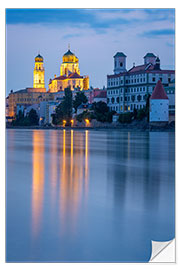 Sticker mural Twilight Hour in Passau