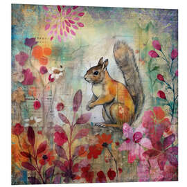 Tableau en PVC Wild Squirrel